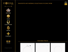 Tablet Screenshot of fiorinajewellery.com.au
